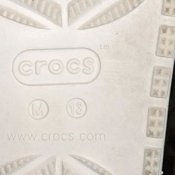 Crocs Lined Slip-On Sandals Men's Size 13 - Picture 10 of 10